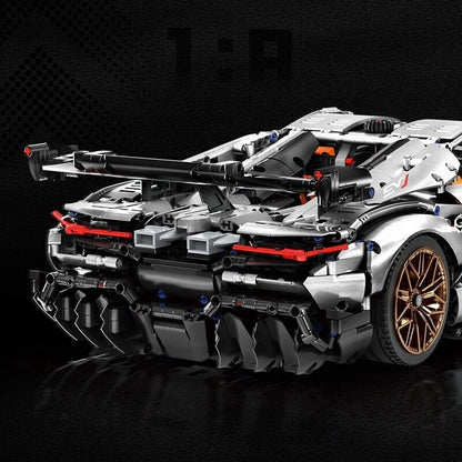 Lamborghini Sian Svj Da Costruire Mattoncini Technic 3224 Pezzi Nero Nuova New