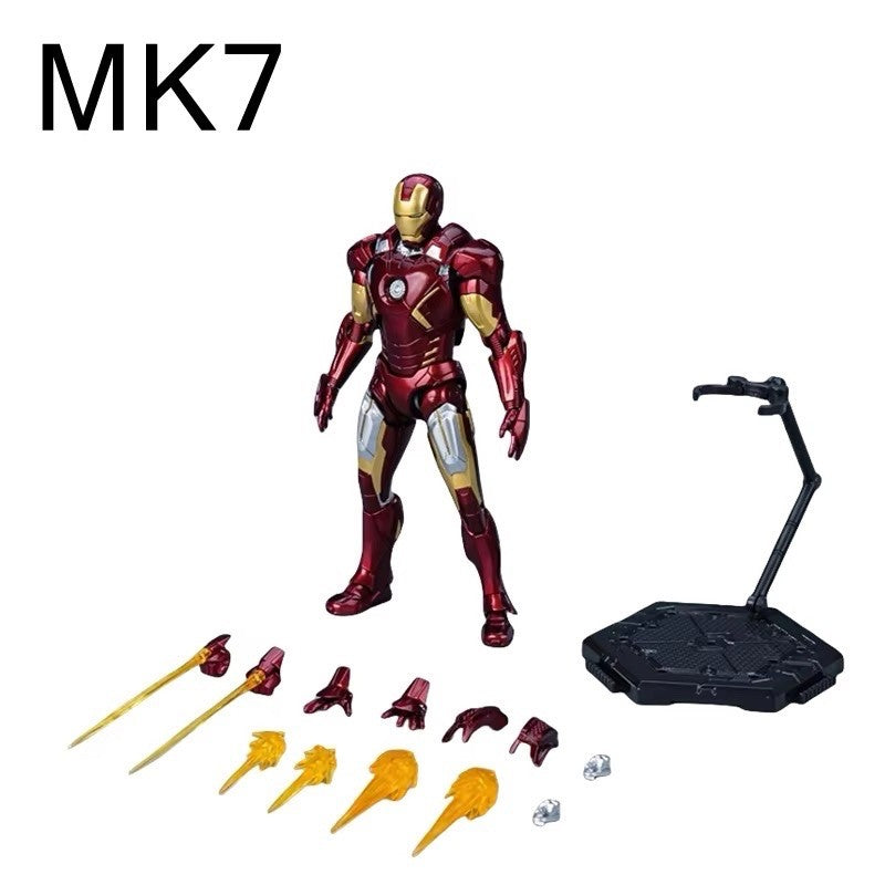 Action Figure Avengers Ironman Mk7 Nuova Statua Collezione Videogames Super Hero
