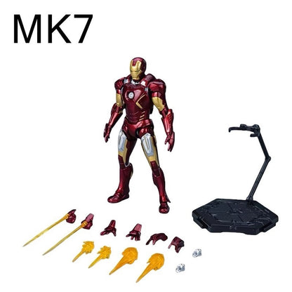 Action Figure Avengers Ironman Mk7 Nuova Statua Collezione Videogames Super Hero