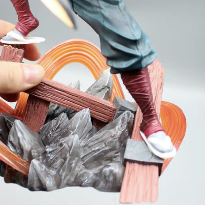 Action Figure Tengen Uzui Manga Demon Slayer 27cm new Statua Da Collezione Anime