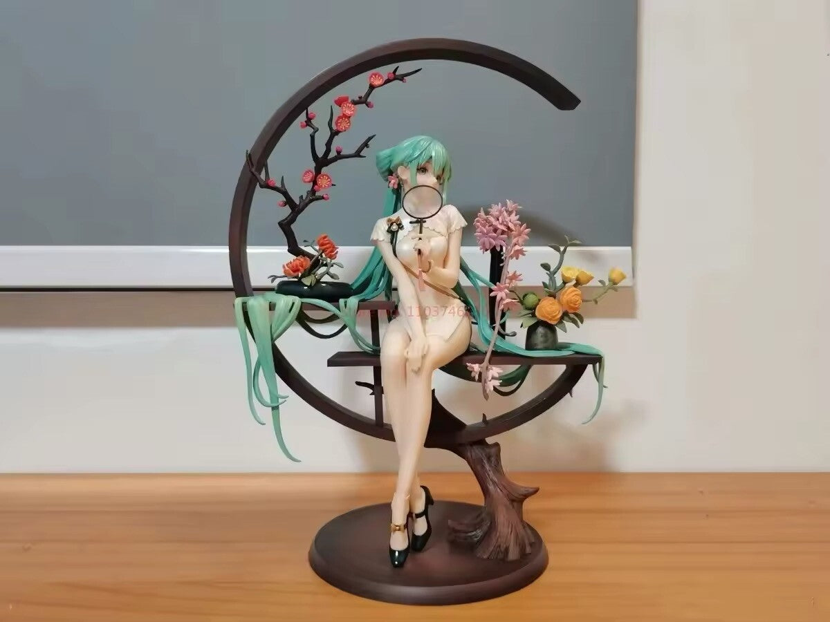 Action Figure Maid Vocaloid Hatsune Miku 25cm Statua Collezione Kawaii Fortnite
