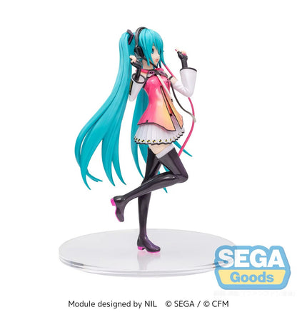 Action Figure Maid Vocaloid Hatsune Miku 20cm Statua Collezione Kawaii Luminasta