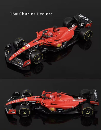 Macchina F1 Burago 1:18 SF-23 Scuderia Ferrari N 16 Carles Leclerc Formula Uno