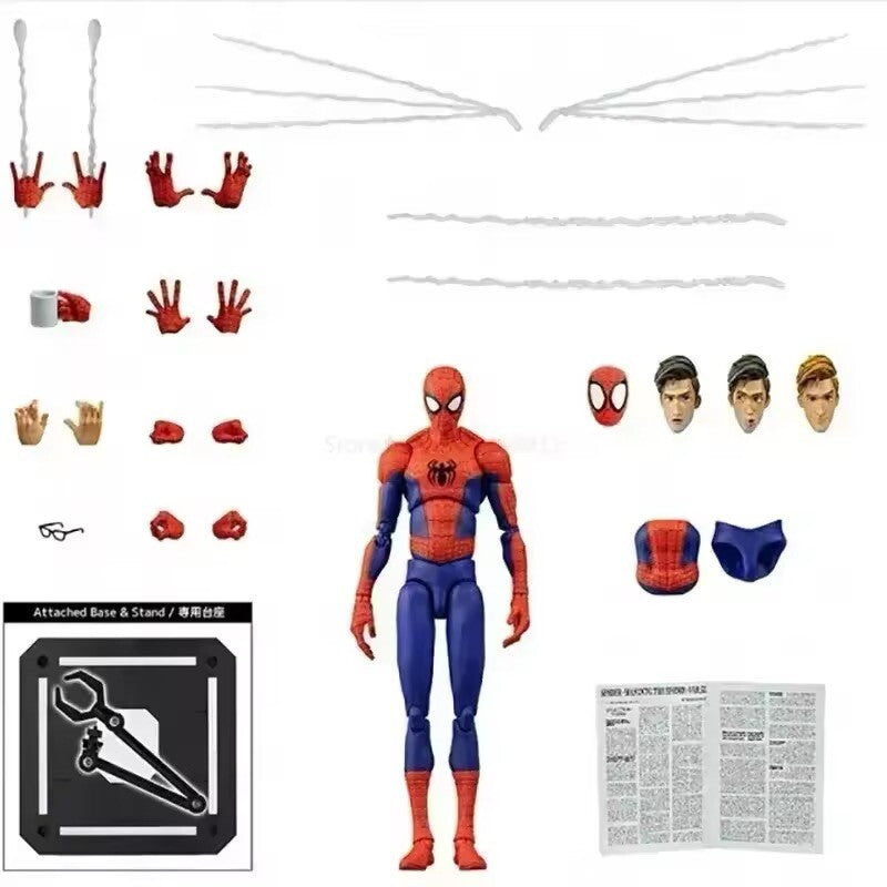 Action Figure Spiderman Spider-verse Collection Marvel Jordan Anime Videogame
