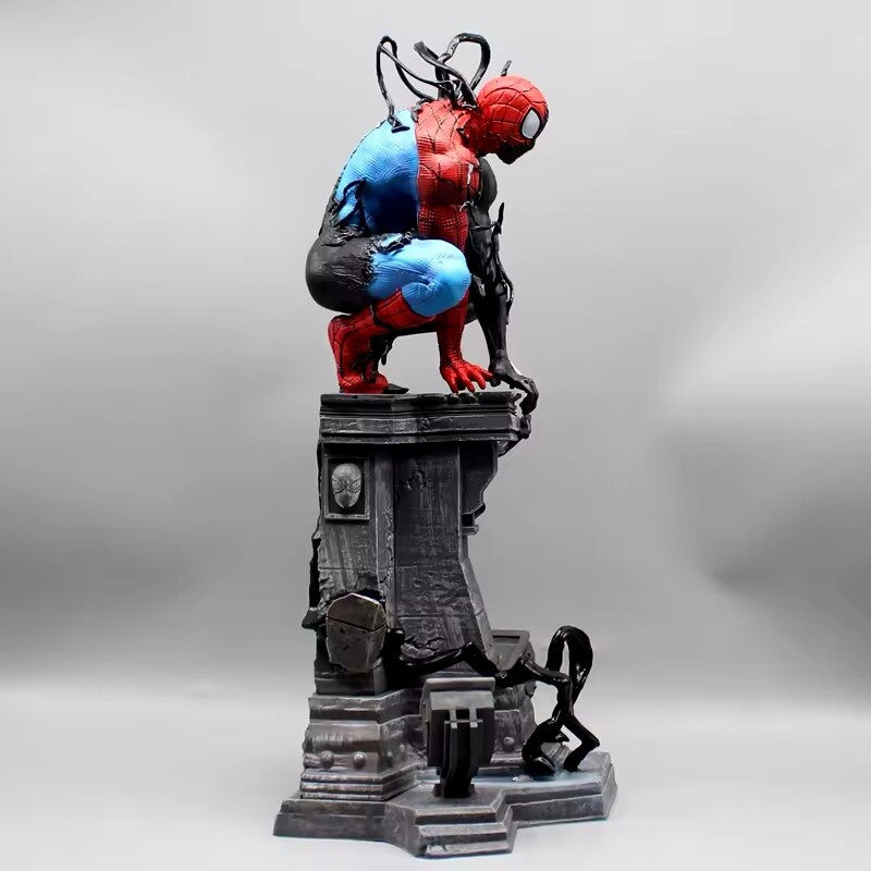Action Figure Spiderman E Venom Videogame Marvel Avengers 38cm Simbionte New