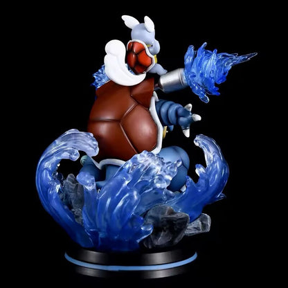 Action Figure Pokémon Squirtle Blastoise Wartortle Evolution 25cm Collect Anime