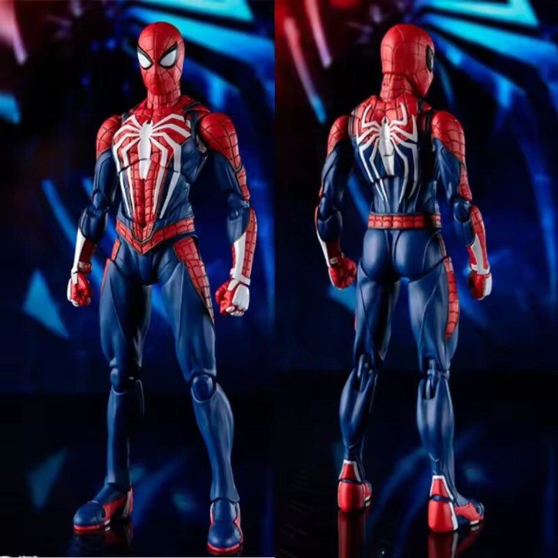 Action Figure Spiderman Videogame Marvel Avengers Anime 15cm Da Collezione New