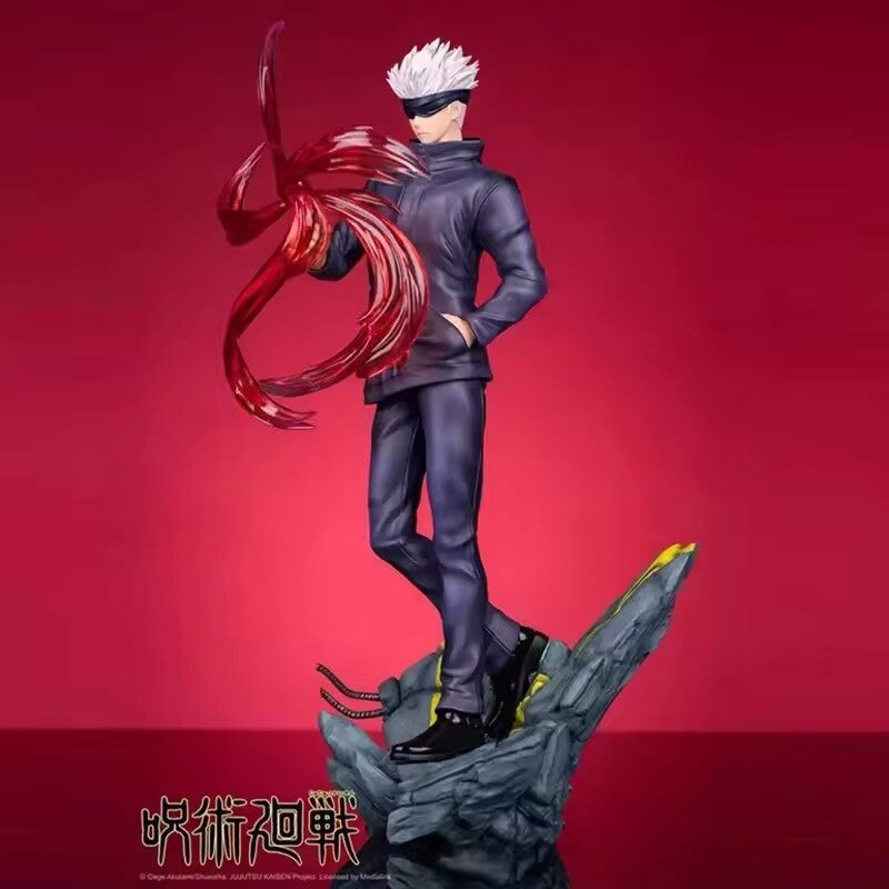 Jujutsu Kaisen Satoru Gojo Action Figure 30cm Anime Statua Collection Manga