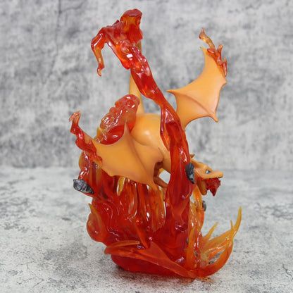 Action Figure Pokémon Charizard Evolution 21cm Statua Da Collezione Anime Manga