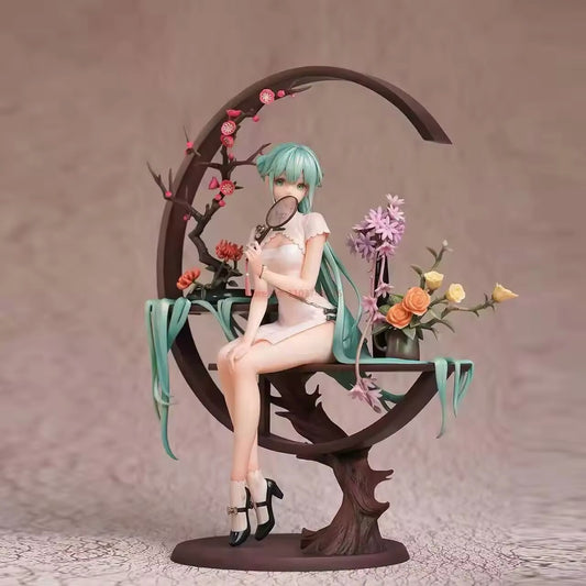 Action Figure Maid Vocaloid Hatsune Miku 25cm Statua Collezione Kawaii Fortnite
