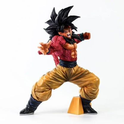Action Figure Dragon Ball Z Goku Super Saiyan 4 26cm Statua Da Collezione Anime