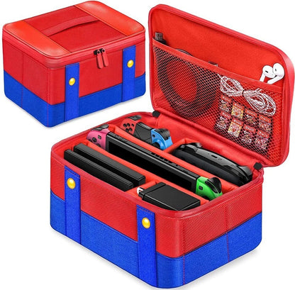 BORSA CUSTODIA CASE COVER RIGIDA ANTIURTO PER NINTENDO SWITCH GIOCHI E ACCESSORI