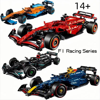 Macchina Formula 1 Ferrari Costruire Costruzioni Technic Mattoncini Collezione