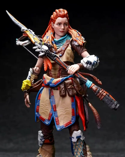 Action Figure Aloy Horizon Forbidden West 16Cm Collezione Gioco Game Playstation