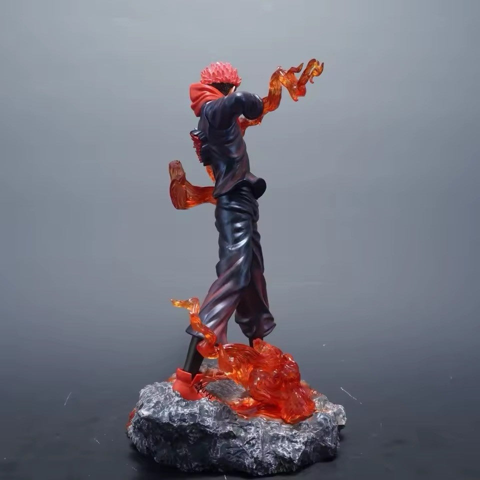Jujutsu Kaisen Ryomen Sukuna Action Figure 30cm Anime Statua Collection Manga
