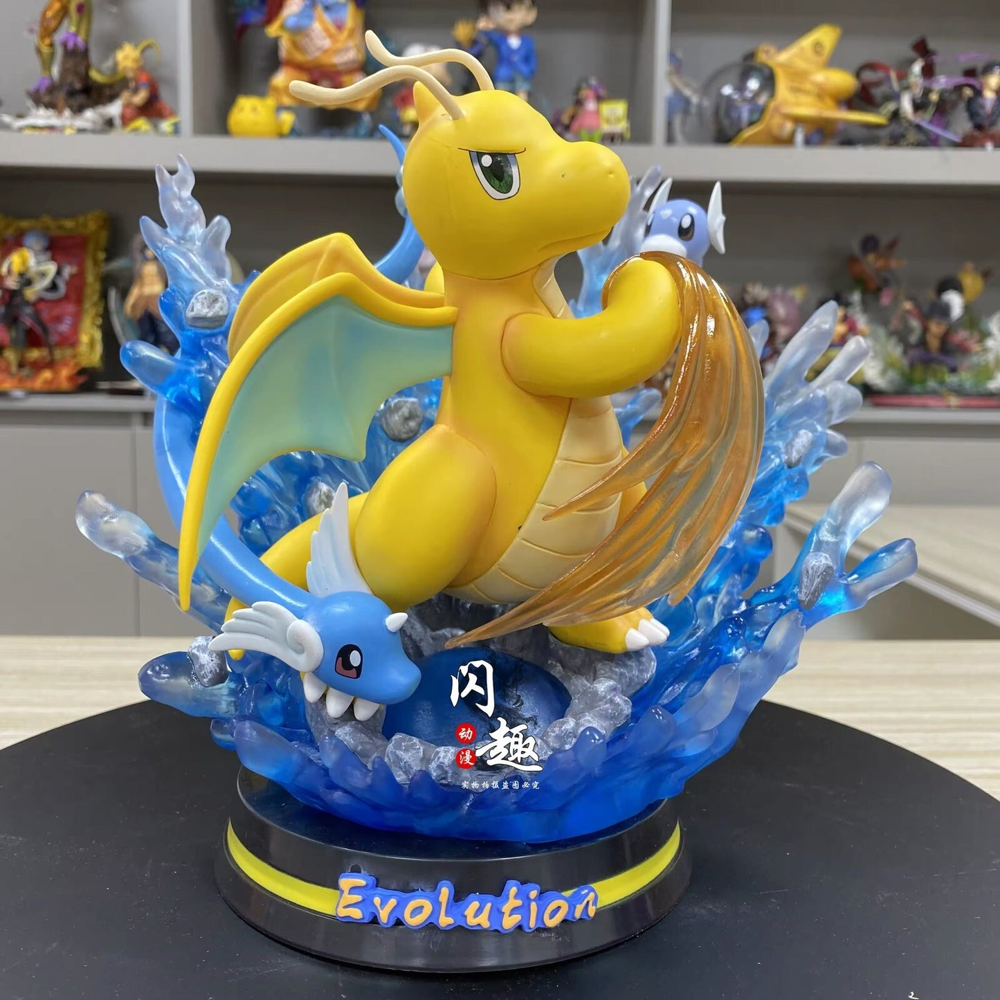 Action Figure Pokémon Dragonair Dratini Dragonite Evolution 25cm Collect Anime