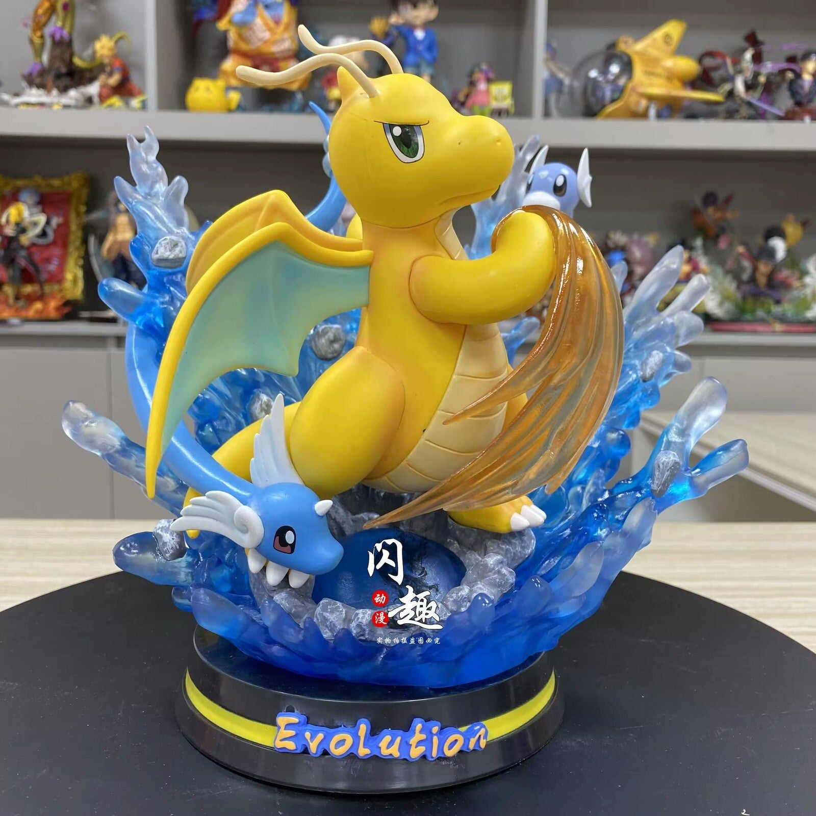Action Figure Pokémon Dragonair Dratini Dragonite Evolution 25cm Collect Anime