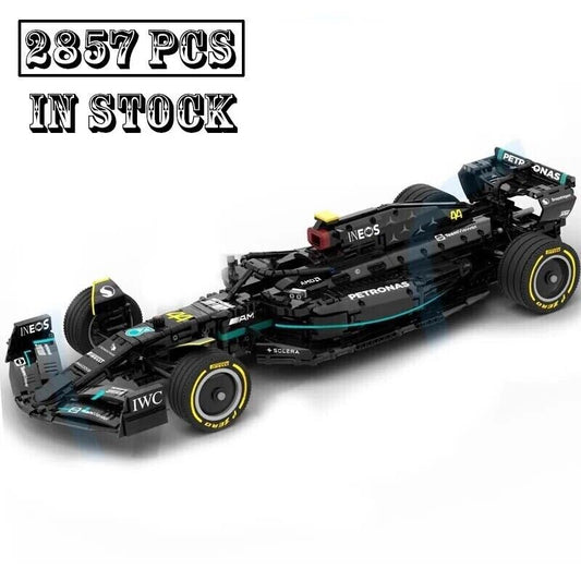 Formula 1 Mercedes Petronas Da Costruire Mattoncini Technic 2857 Pezzi Nero New