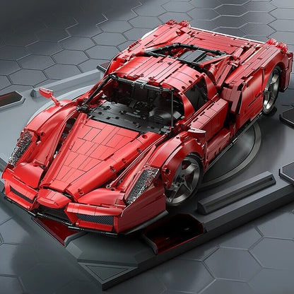 Ferrari F40 Da Costruire Mattoncini Technic 4399 Pezzi Nero Nuova New