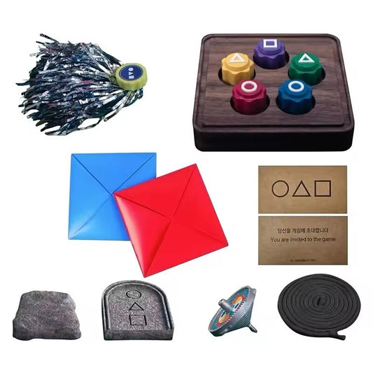 Gioco Del Calamaro Gonggi Set Giochi Trottola Ddakji Pietra Volante Jegi Serie