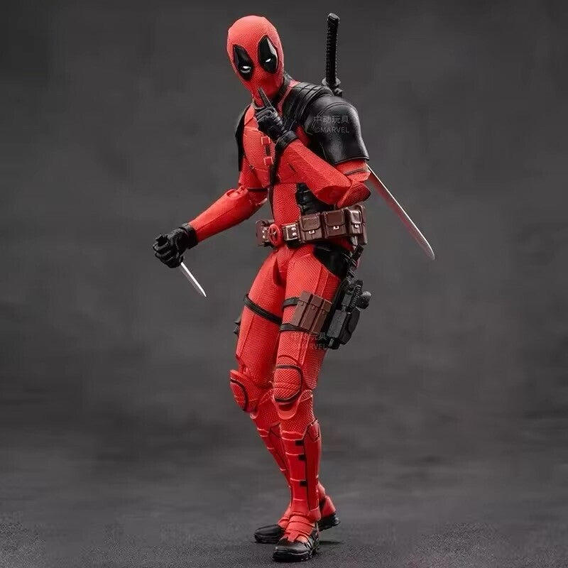 Deadpool Action Figure 18cm Marvel Film Deadpool & Wolverine Logan Scala 1:10