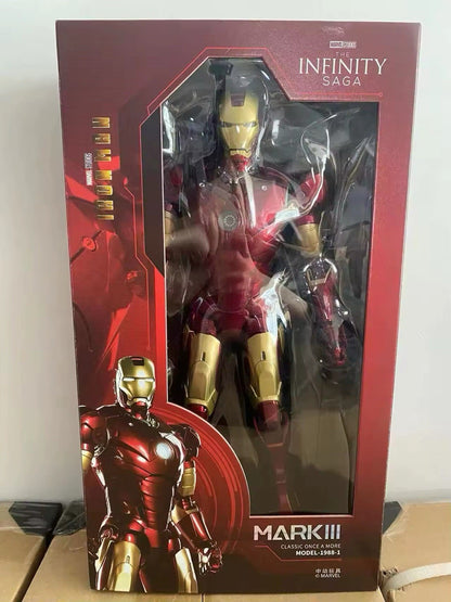 Ironman Iron Man Mk3 Avengers Infinity War Action Figure Da Collezione 36cm Big
