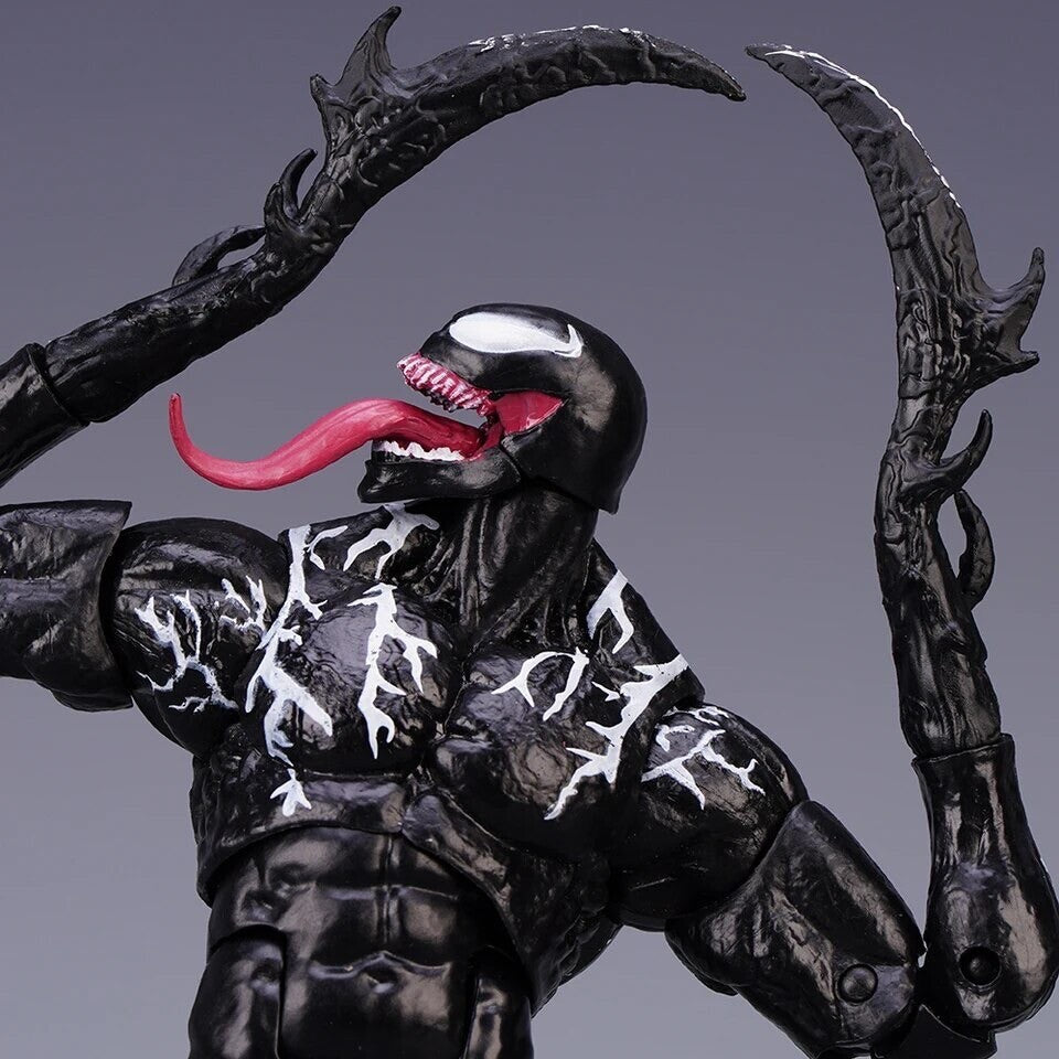 Action Figure Spiderman Venom 18cm Statua Da Collezione Videogame Anime