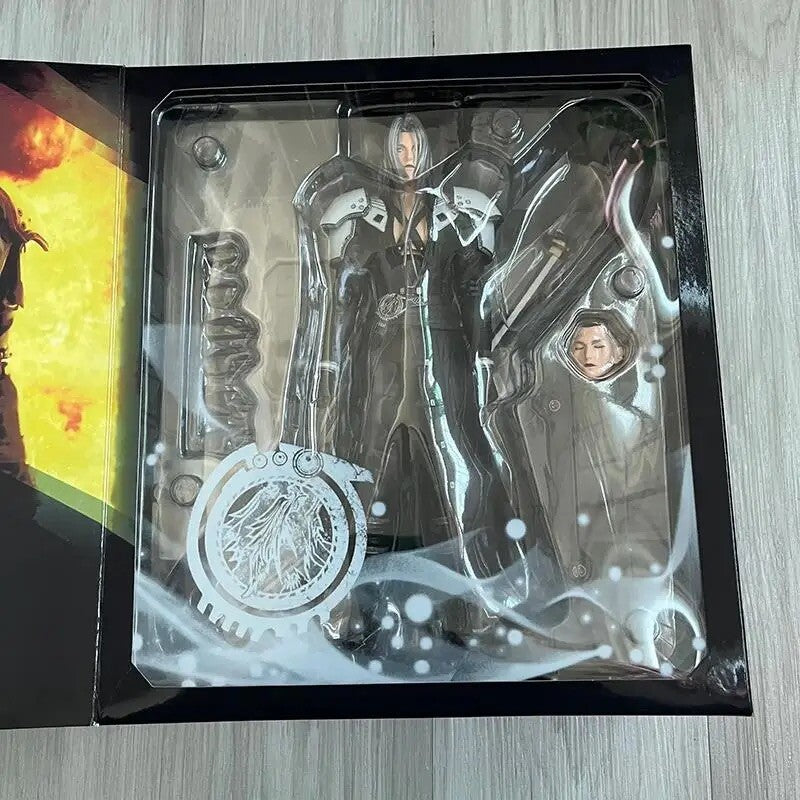 Action Figure Final Fantasy VII Statua Da Collezione Sephiroth 25cm Nuovo