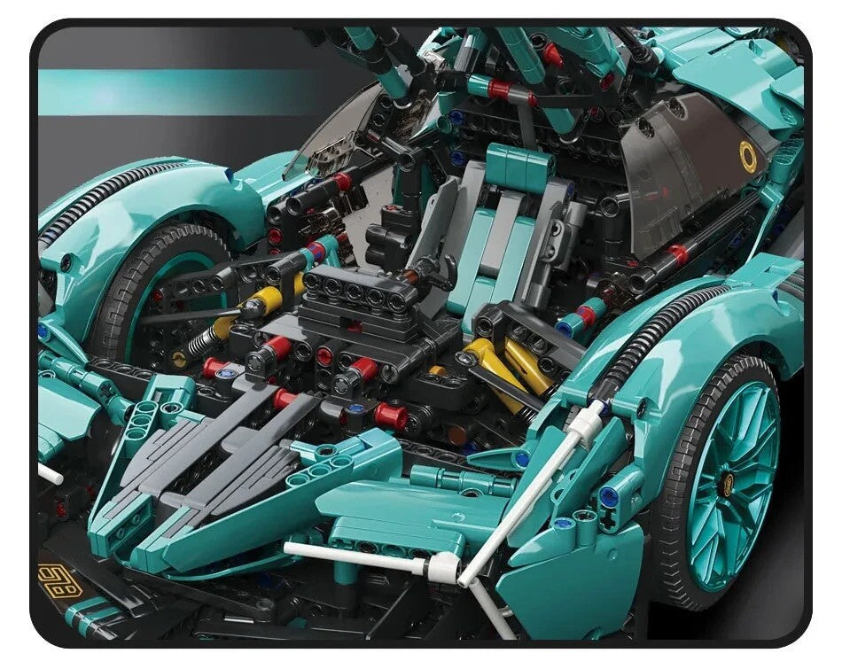 Lamborghini Tipo Concept Car Da Costruire Mattoncini Technic 1148 Pezzi Nuova