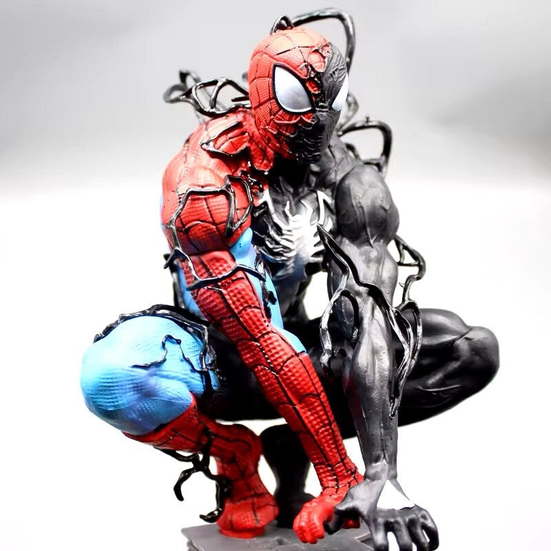Action Figure Spiderman E Venom Videogame Marvel Avengers 38cm Simbionte New