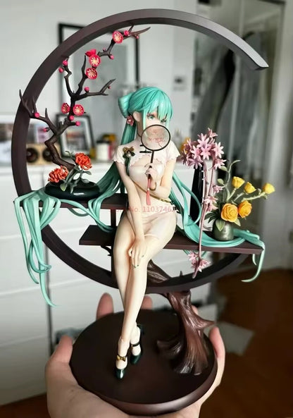 Action Figure Maid Vocaloid Hatsune Miku 25cm Statua Collezione Kawaii Fortnite