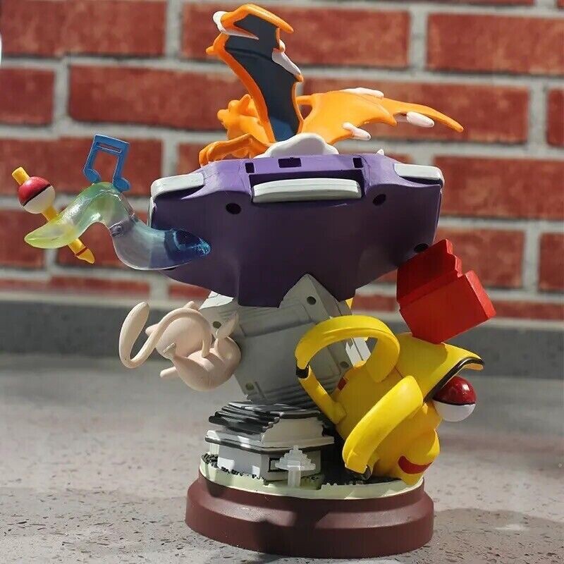 Action Figure Pokemon Statua Da Collezione 20cm Pikachu Charizard Mew Gameboy