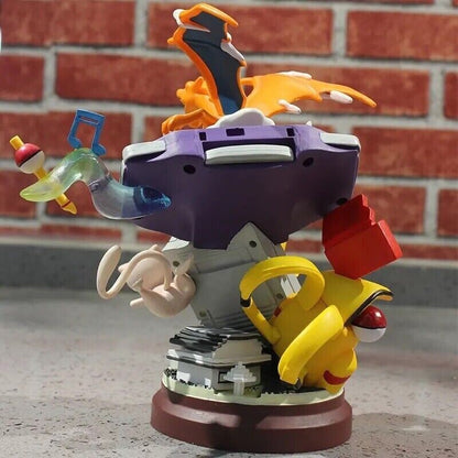 Action Figure Pokemon Statua Da Collezione 20cm Pikachu Charizard Mew Gameboy