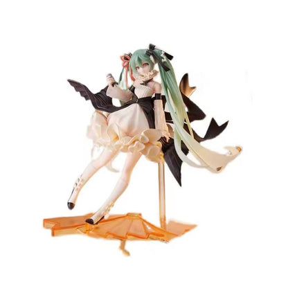 Action Figure Maid Vocaloid Hatsune Miku 21cm Statua Da Collezione Kawaii New