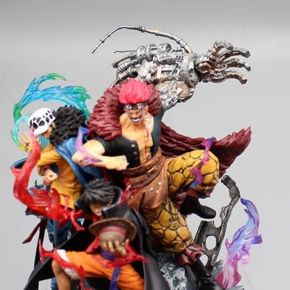 Action Figure Rubber One Piece Kid Law Luffy 22cm Statua Monkey Rufy 3 Re