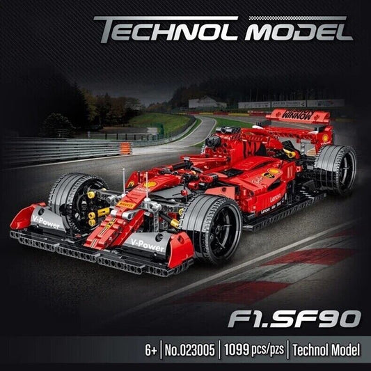 Formula 1 Ferrari Sf90 Da Costruire Mattoncini Technic 1099 Pezzi 1:14 Nuovo New