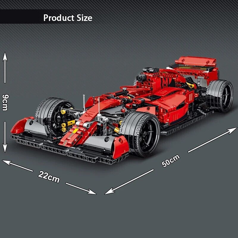 Formula 1 Ferrar Sf90 Da Costruire Radiocomandata Mattoncini Technic 1200 Pezzi