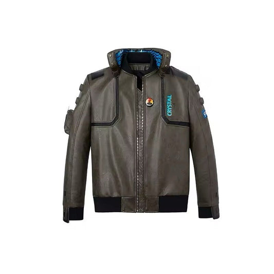 Cyberpunk 2077 Samurai Giacca Cosplay  Giubotto Jacket All Size Videogame Play