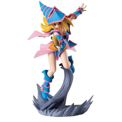 Yu-Gi-Oh Maga Nera Action Figure Black Magician Girl Collezione Bandai Banpresto
