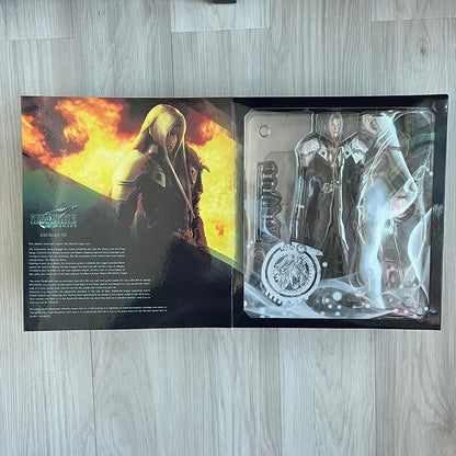 Action Figure Final Fantasy VII Statua Da Collezione Sephiroth 25cm Nuovo