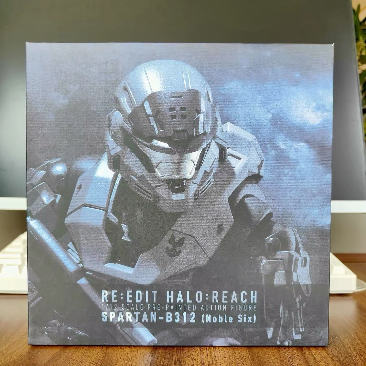Action Figure Halo Master Spartan B312 18cm New Statua Da Collezione Videogame