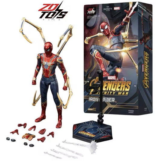 Action Figure Spiderman Iron Suit Collection Marvel Fortnite Anime Videogame New