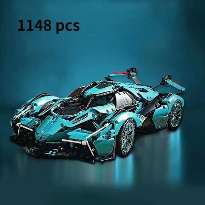 Lamborghini Tipo Concept Car Da Costruire Mattoncini Technic 1148 Pezzi Nuova