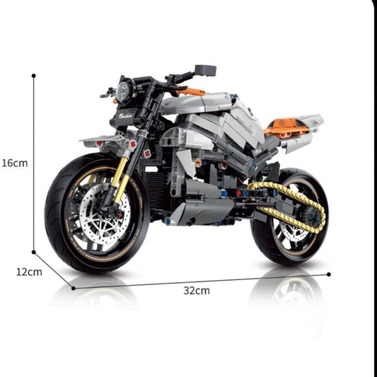 Moto Da Costruite Mattoncini Technic Corsa Ducati Scala 1:8 642 Pezzi Nuova