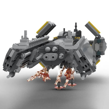 Helldivers 2 Navicella Destroyer Da Costruire Mattoncini 1024 Pezzi PlayStation