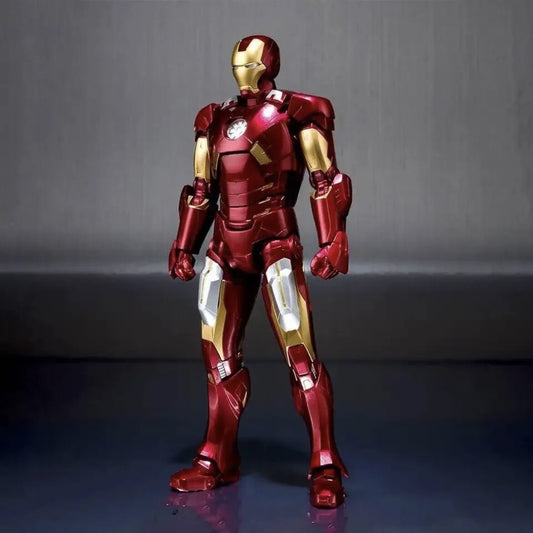 Action Figure Avengers Iron Man Mk7 Nuova Statua Collezione Videogames Hero New