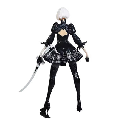 Action Figure Nier Automata Androide Type 2b Square Enix Anime Statua 28cm Game