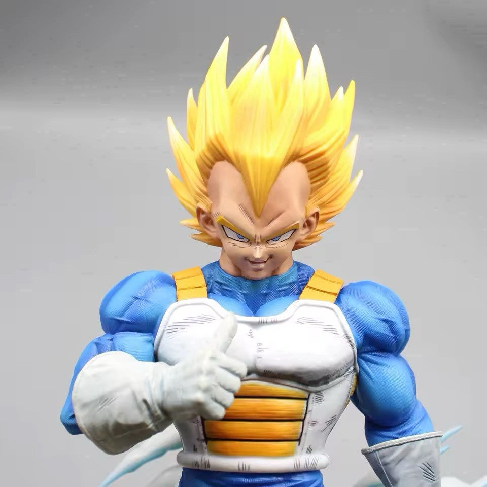 Action Figure Vegeta Super Sayan Dragon Ball Z Kakarot 36cm Statua Da Collezione