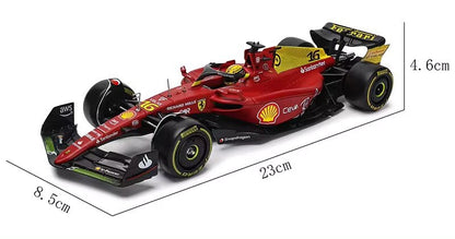 Macchina Ferrari F1 C Leclerc 2023 SF-23 Burago Scala 1:24 Formula 1 Con vetrina