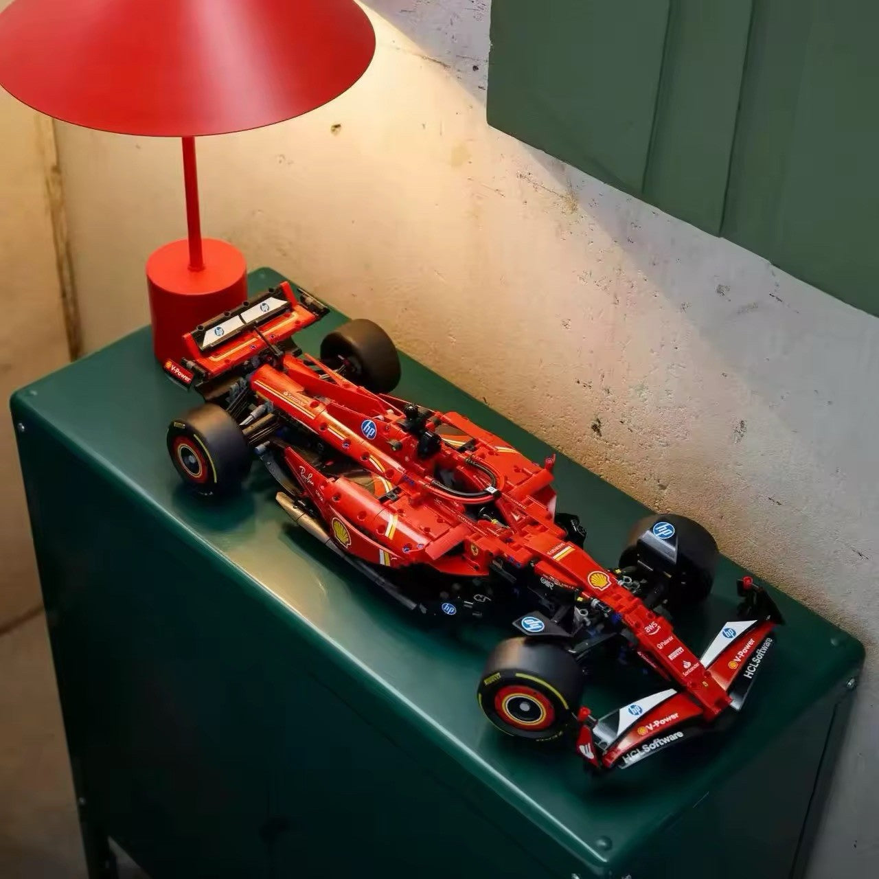 Macchina Formula 1 Ferrari Costruire Costruzioni Technic Mattoncini Collezione